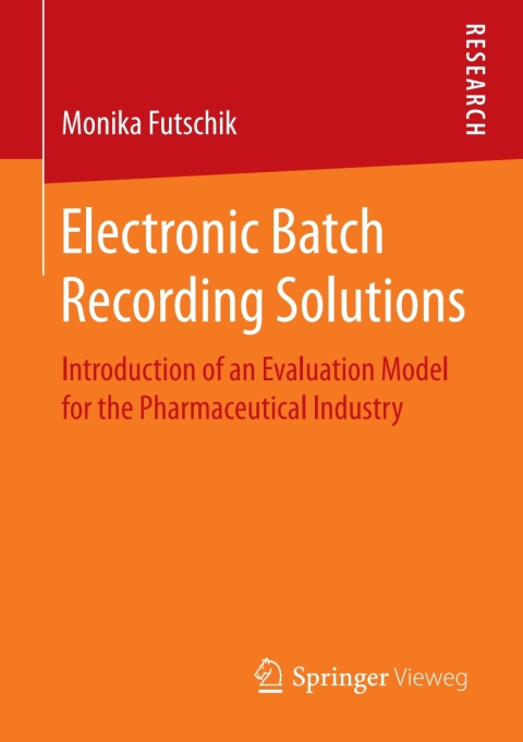 Cover image for book Electronic Batch Recording Solutions
