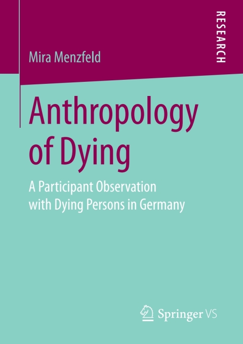 Cover image for book Anthropology of Dying
