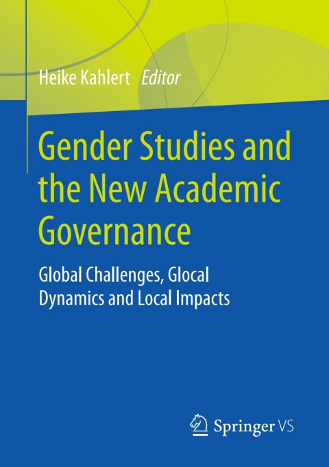 Cover image for book Gender Studies and the New Academic Governance