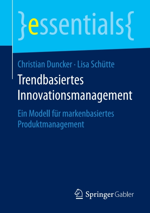 Cover image for book Trendbasiertes Innovationsmanagement