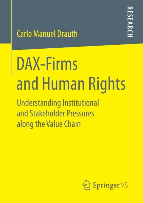 Cover image for book DAX-Firms and Human Rights