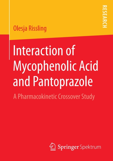 Cover image for book Interaction of Mycophenolic Acid and Pantoprazole