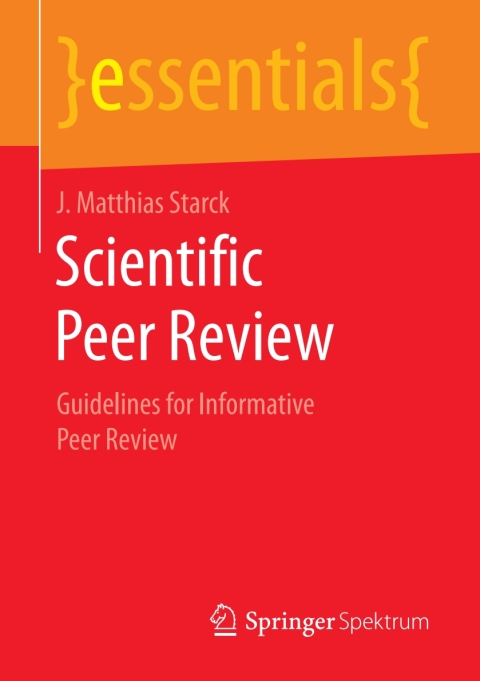 Cover image for book Scientific Peer Review