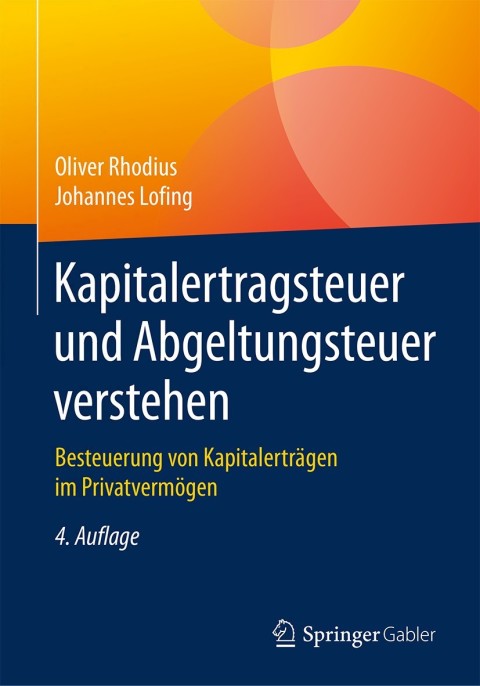 Cover image for book Kapitalertragsteuer und Abgeltungsteuer verstehen