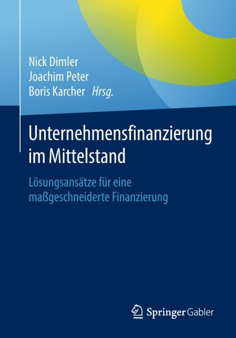 Cover image for book Unternehmensfinanzierung im Mittelstand
