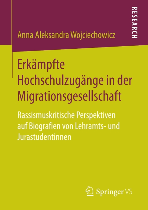 Cover image for book Erkämpfte Hochschulzugänge in der Migrationsgesellschaft