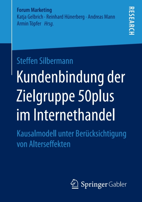 Cover image for book Kundenbindung der Zielgruppe 50plus im Internethandel