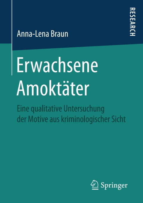 Cover image for book Erwachsene Amoktäter