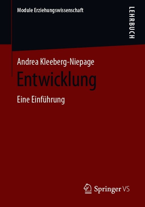 Cover image for book Entwicklung
