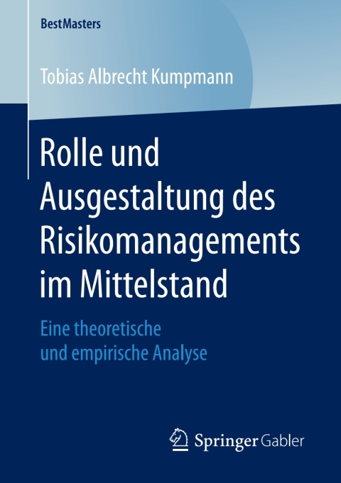 Cover image for book Rolle und Ausgestaltung des Risikomanagements im Mittelstand