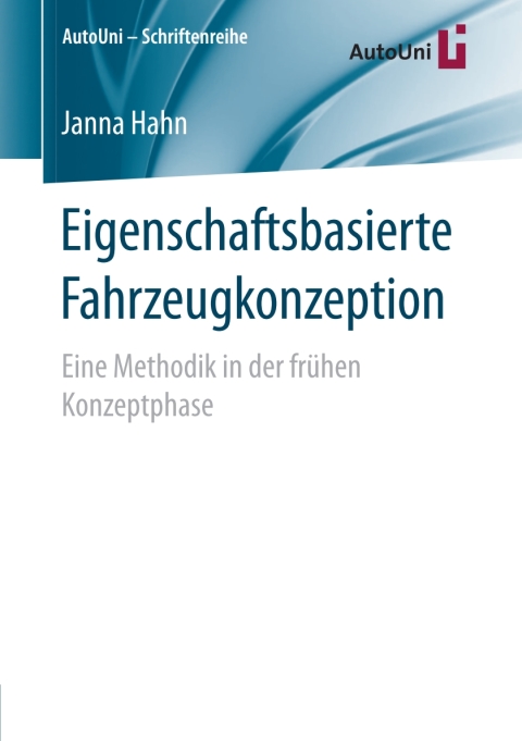 Cover image for book Eigenschaftsbasierte Fahrzeugkonzeption