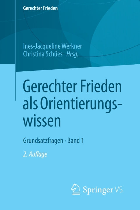 Cover image for book Gerechter Frieden als Orientierungswissen