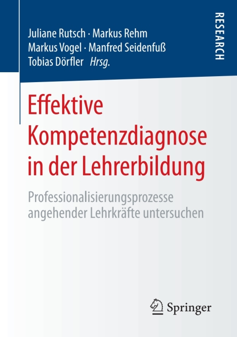 Cover image for book Effektive Kompetenzdiagnose in der Lehrerbildung