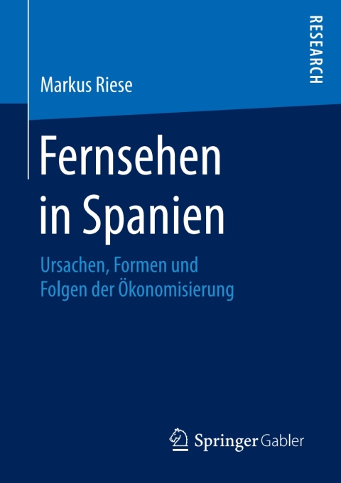 Cover image for book Fernsehen in Spanien