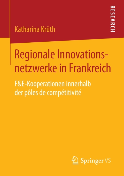 Cover image for book Regionale Innovationsnetzwerke in Frankreich