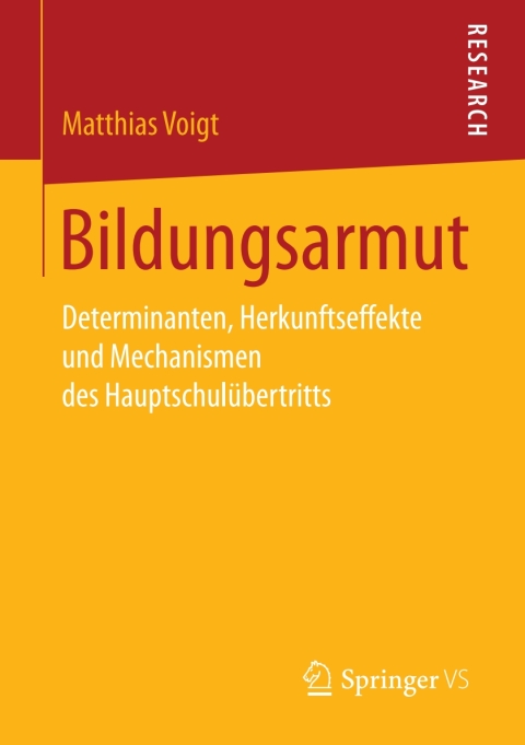 Cover image for book Bildungsarmut