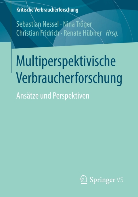 Cover image for book Multiperspektivische Verbraucherforschung