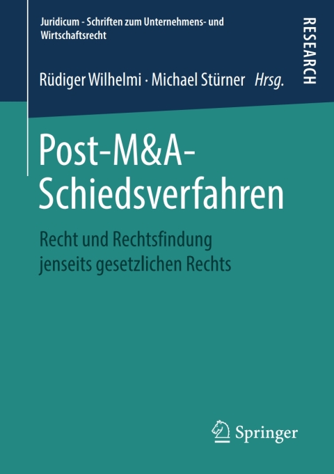 Cover image for book Post-M&A-Schiedsverfahren