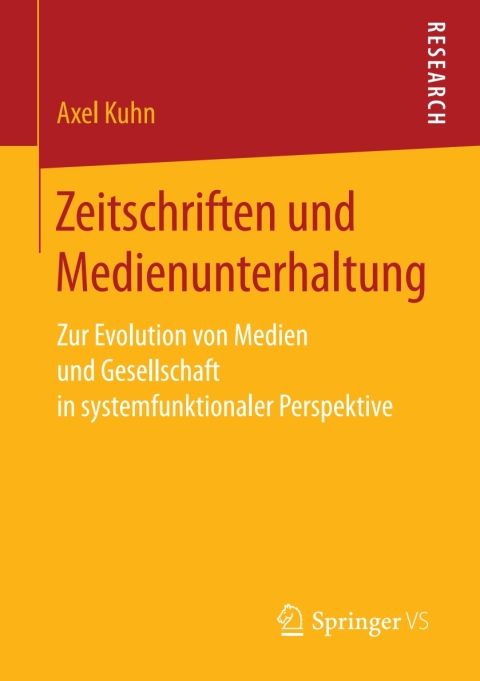 Cover image for book Zeitschriften und Medienunterhaltung