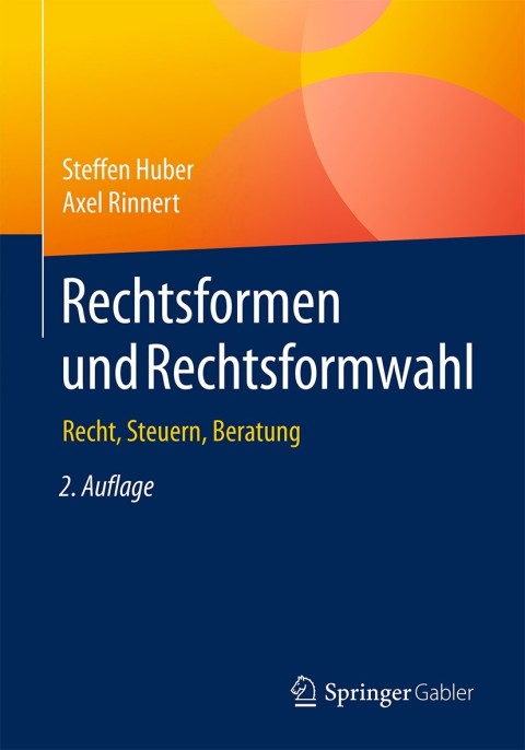 Cover image for book Rechtsformen und Rechtsformwahl