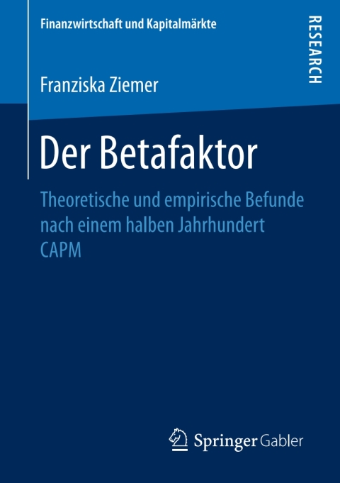 Cover image for book Der Betafaktor