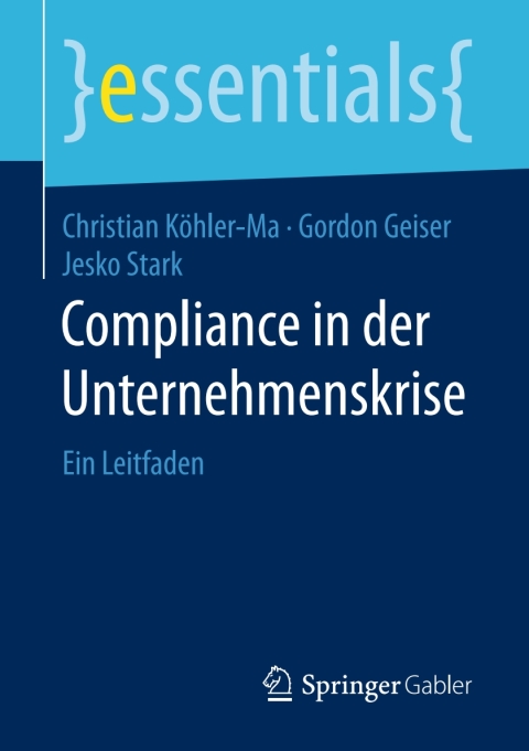 Cover image for book Compliance in der Unternehmenskrise