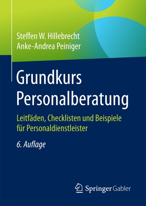 Cover image for book Grundkurs Personalberatung