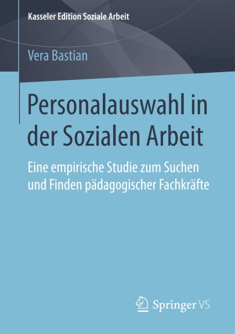 Cover image for book Personalauswahl in der Sozialen Arbeit