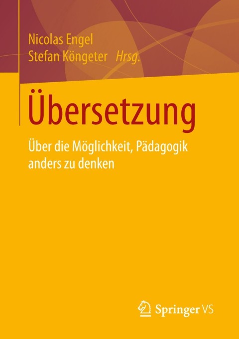 Cover image for book Übersetzung