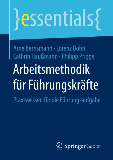 Cover image for book Arbeitsmethodik für Führungskräfte