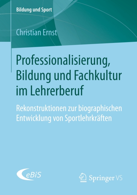 Cover image for book Professionalisierung, Bildung und Fachkultur im Lehrerberuf