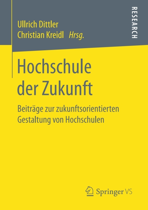 Cover image for book Hochschule der Zukunft