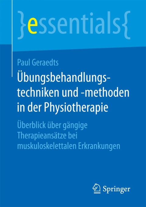 Cover image for book Übungsbehandlungstechniken und -methoden in der Physiotherapie