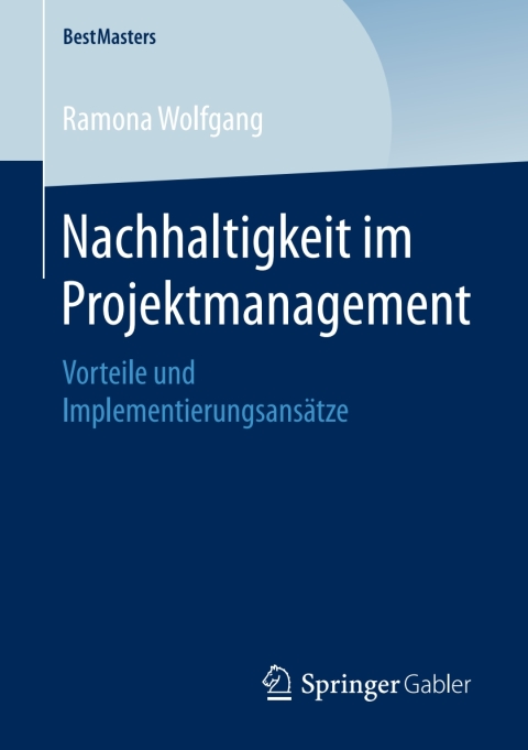 Cover image for book Nachhaltigkeit im Projektmanagement