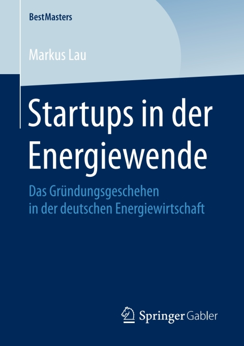 Cover image for book Startups in der Energiewende
