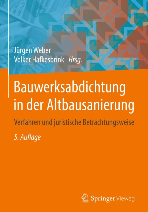 Cover image for book Bauwerksabdichtung in der Altbausanierung