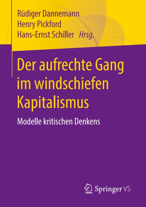 Cover image for book Der aufrechte Gang im windschiefen Kapitalismus