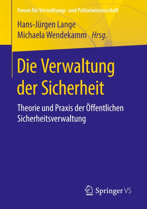 Cover image for book Die Verwaltung der Sicherheit