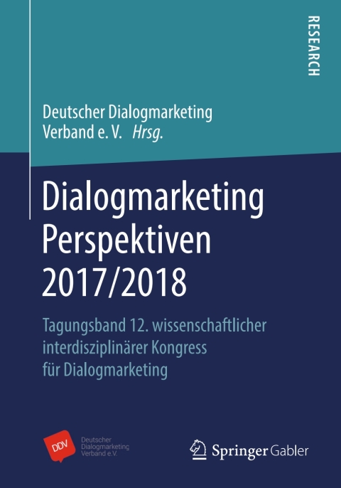 Cover image for book Dialogmarketing Perspektiven 2017/2018