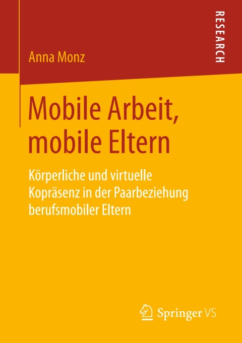 Cover image for book Mobile Arbeit, mobile Eltern