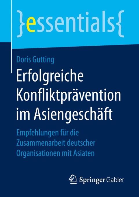 Cover image for book Erfolgreiche Konfliktprävention im Asiengeschäft