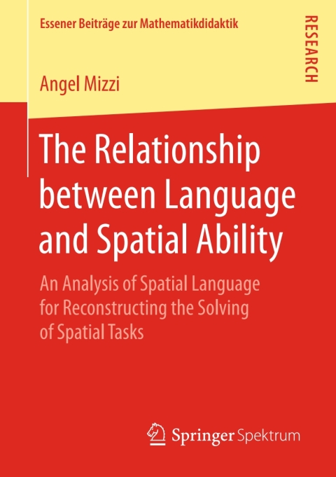 Cover image for book The Relationship between Language and Spatial Ability