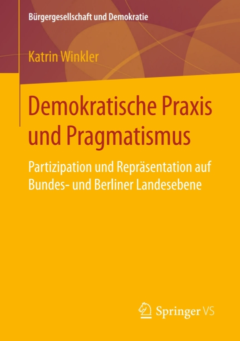 Cover image for book Demokratische Praxis und Pragmatismus