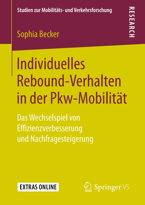 Cover image for book Individuelles Rebound-Verhalten in der Pkw-Mobilität
