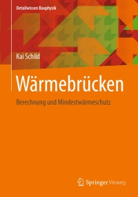 Cover image: Wärmebrücken 9783658207083