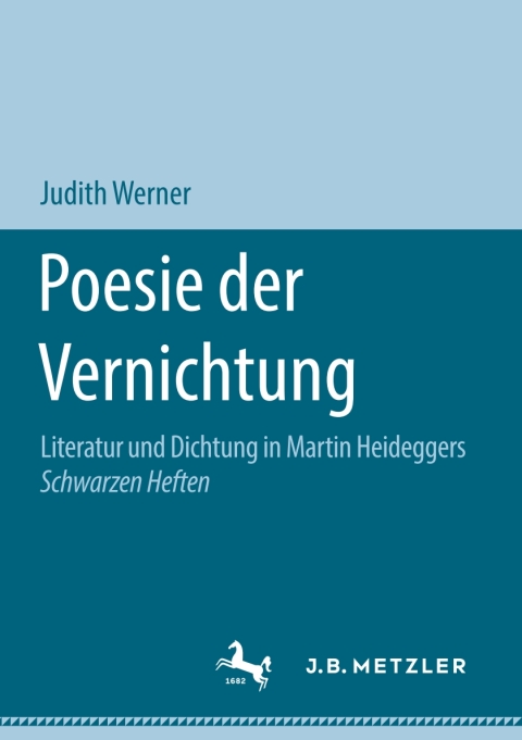 Cover image for book Poesie der Vernichtung