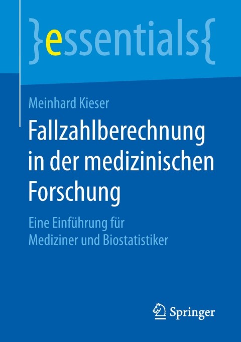 Cover image for book Fallzahlberechnung in der medizinischen Forschung