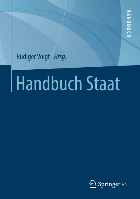 Cover image for book Handbuch Staat