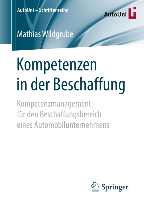 Cover image for book Kompetenzen in der Beschaffung