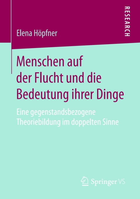 Cover image for book Menschen auf der Flucht und die Bedeutung ihrer Dinge